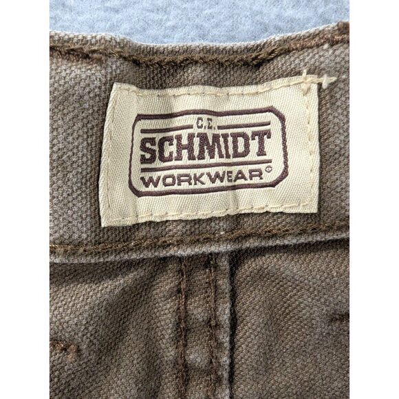 CE Schmidt Workwear Pants Mens Size 36x30 Tan Panters Pants Straight Leg - Picture 15 of 16